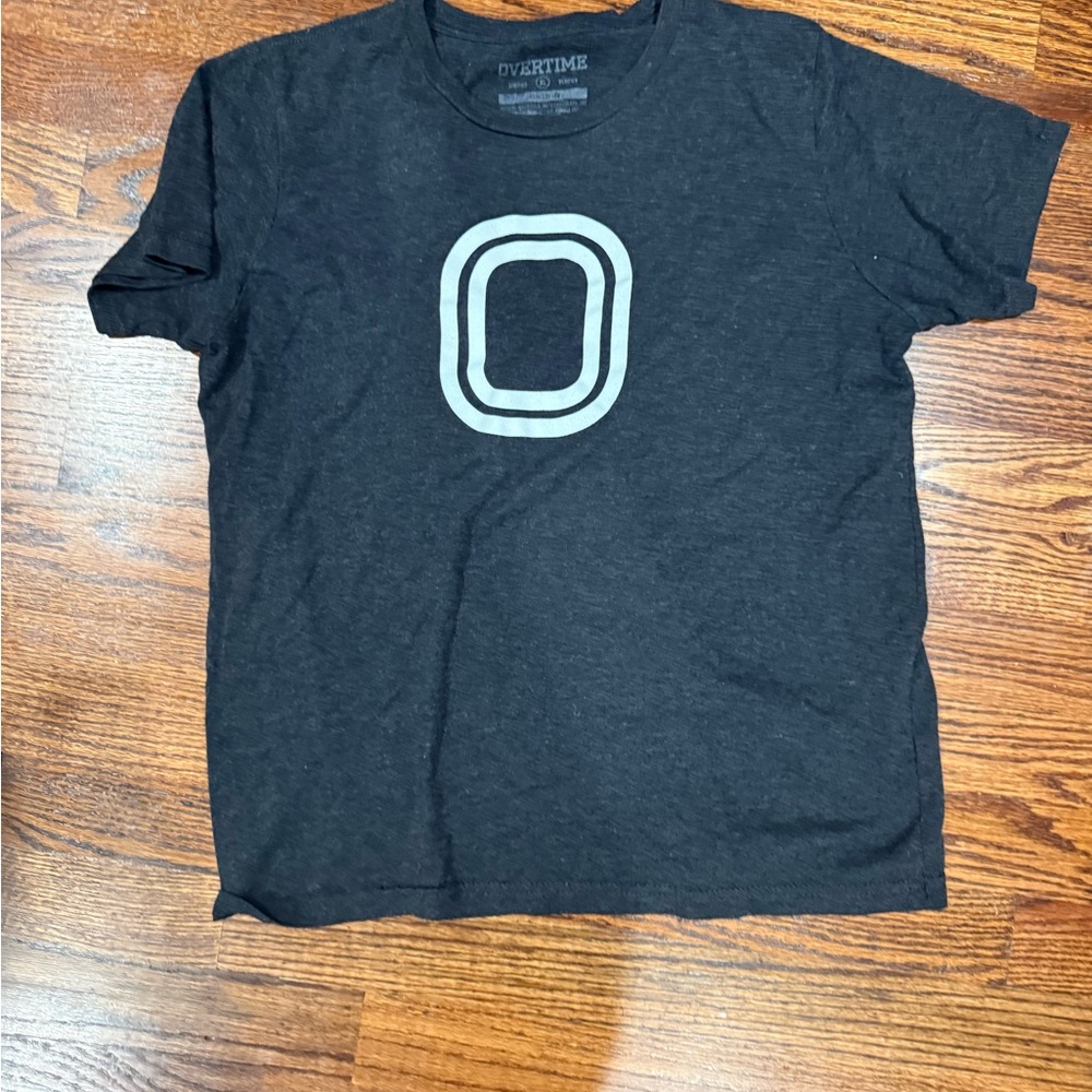 Overtime Kids' Black Short Sleeve Tee